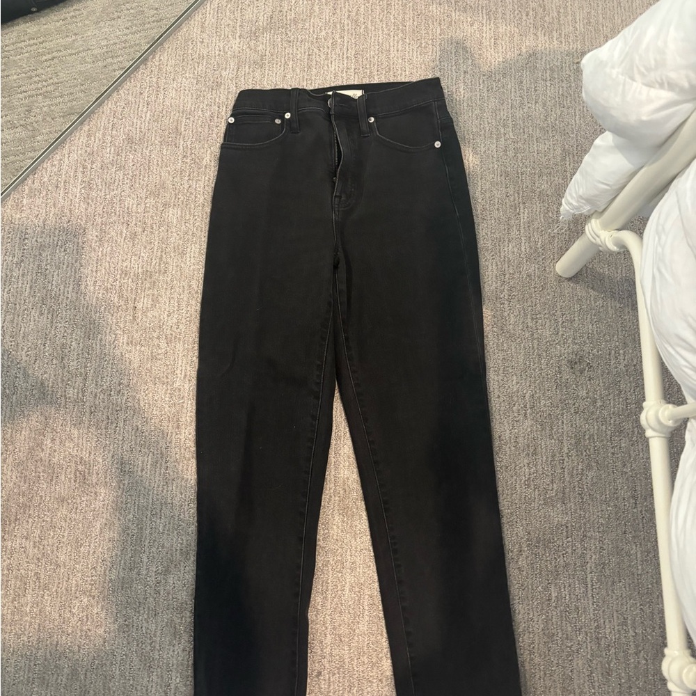 Madewell High Rise Black Women's Jeans